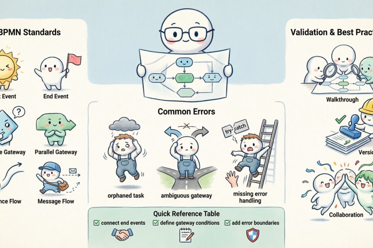 BPMN指南：确保您的业务流程模型的准确性