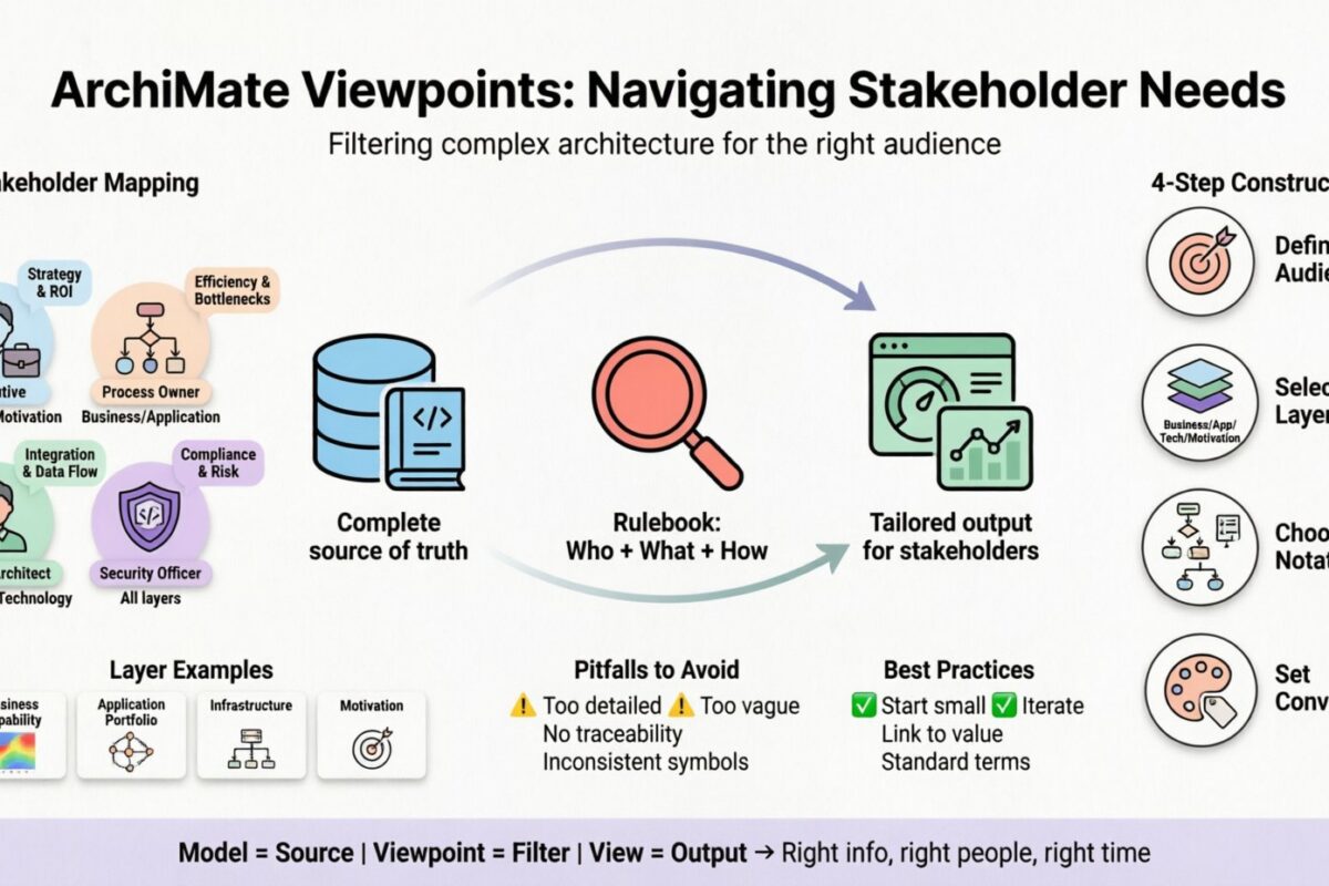 Archimate Viewpoint Deep Drive: Die Feinheiten der Stakeholder-Bedürfnisse navigieren