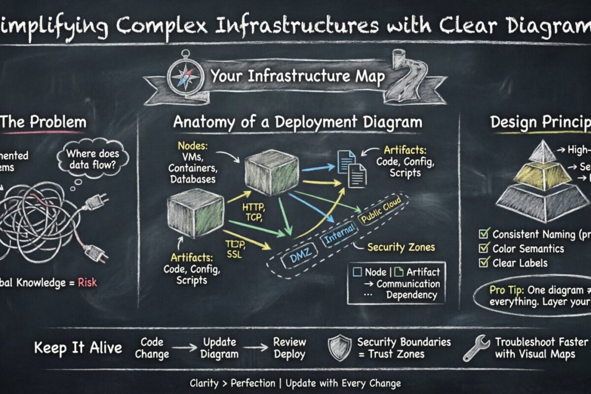 Vereinfachung komplexer Infrastrukturen mit klaren Diagrammen Vereinfachung komplexer Infrastrukturen mit klaren Diagrammen