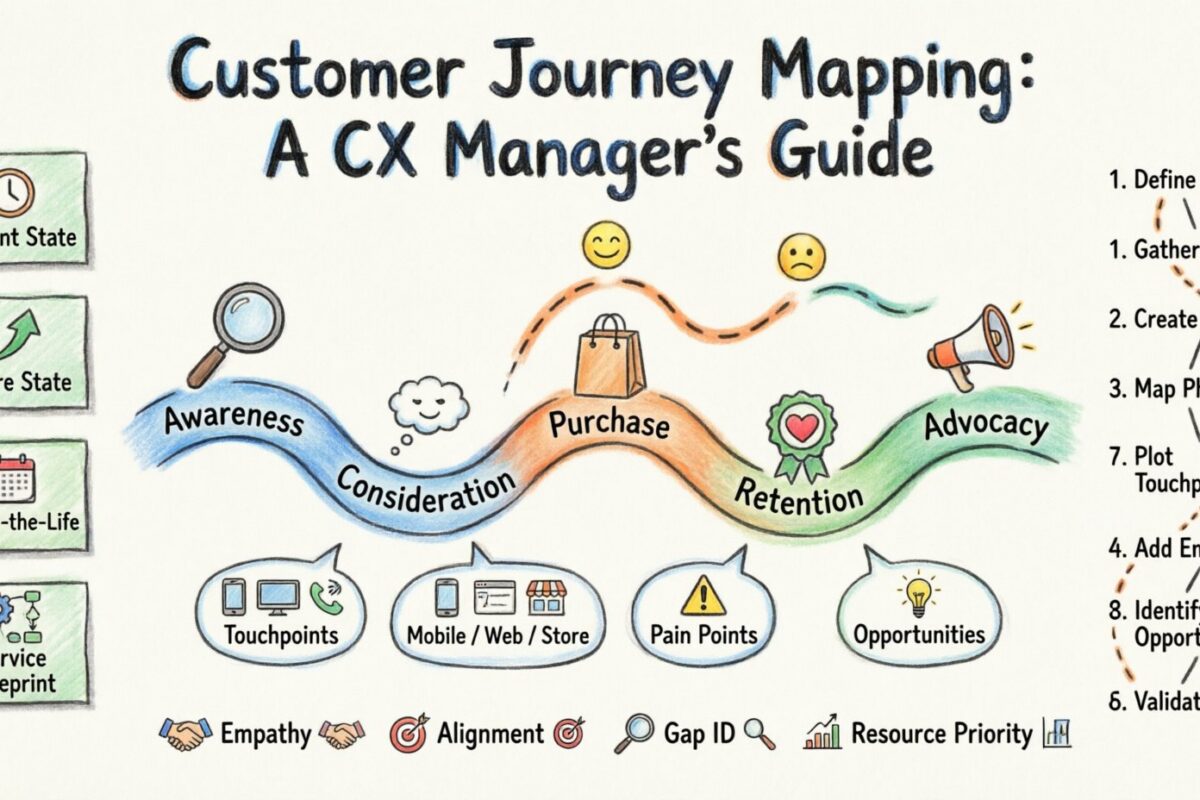 Customer-Journey-Mapping definiert: Eine definitive Übersicht für Einsteiger für CX-Manager