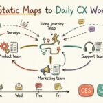 Jenseits der Karte: Integration von Customer-Journey-Mapping in tägliche CX-Arbeitsabläufe