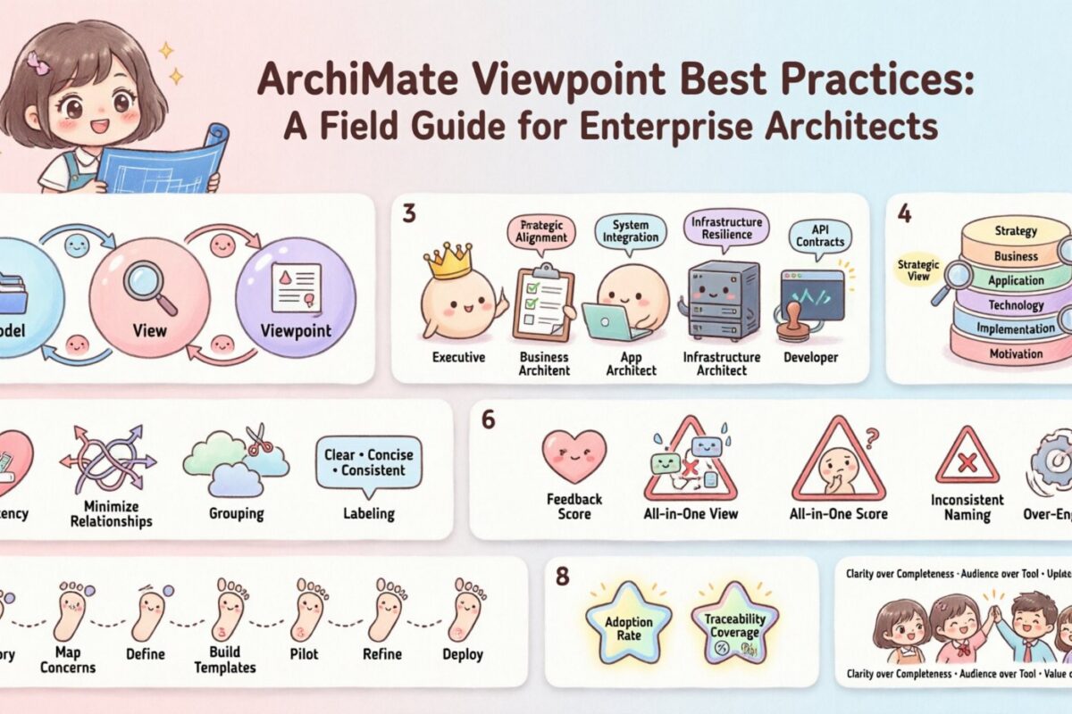 Best Practices für ArchiMate-Viewpoints: Ein Leitfaden für Enterprise-Architekten Best Practices für ArchiMate-Viewpoints: Ein Leitfaden für Enterprise-Architekten