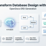 Transformation der Datenbankgestaltung: Eine Fallstudie zur KI-gesteuerten Erzeugung von Entitäts-Beziehungs-Diagrammen in modernen Dokumentationsworkflows