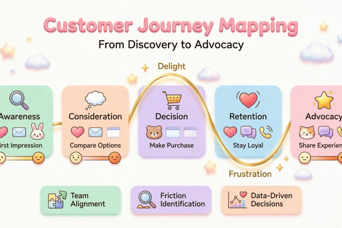 Mapa del recorrido del cliente en acción: una guía para principiantes sobre la ejecución Mapa del recorrido del cliente en acción: una guía para principiantes sobre la ejecución