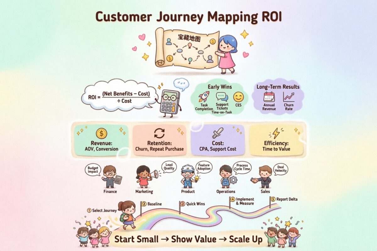 Mapa de la experiencia del cliente y retorno de la inversión: cómo demostrar valor a los interesados desde el principio Mapa de la experiencia del cliente y retorno de la inversión: cómo demostrar valor a los interesados desde el principio
