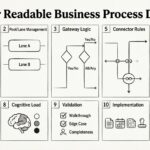 Normas para diagramas de procesos de negocio BPMN legibles Normas para diagramas de procesos de negocio BPMN legibles