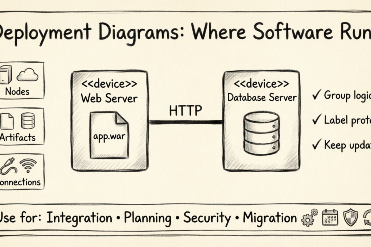 Entendiendo los fundamentos de los diagramas de despliegue en UML Entendiendo los fundamentos de los diagramas de despliegue en UML