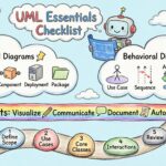 Lista de verificación de conceptos esenciales de UML: Conceptos fundamentales que todo principiante debería conocer