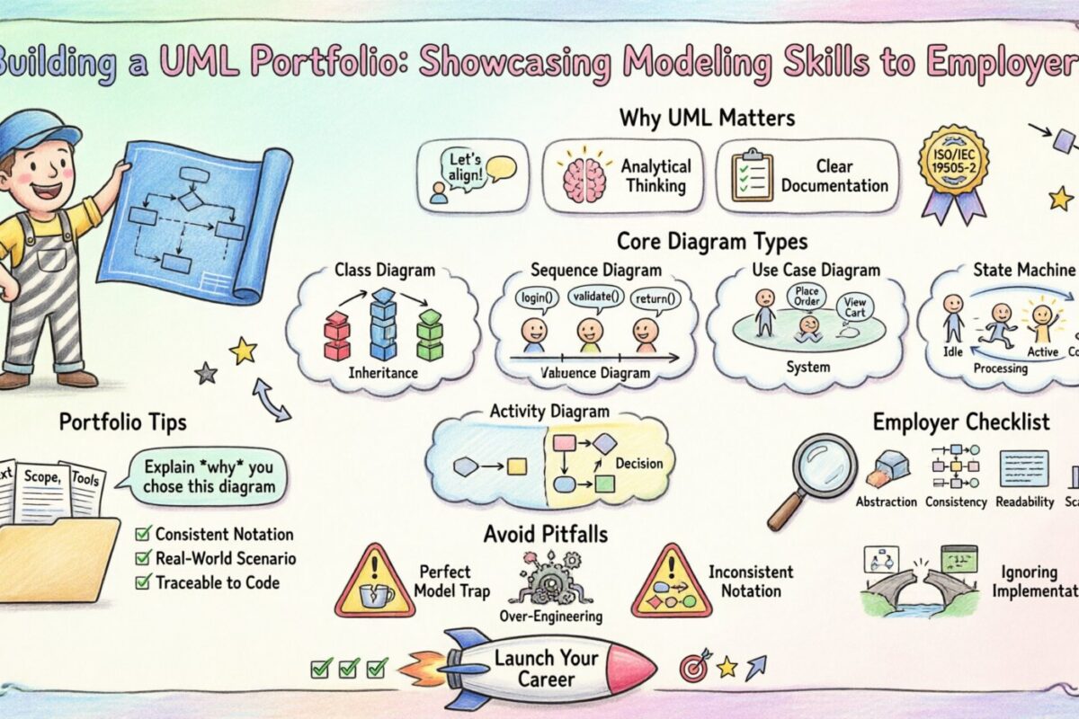 Construyendo un portafolio de UML: Mostrando habilidades de modelado a empleadores