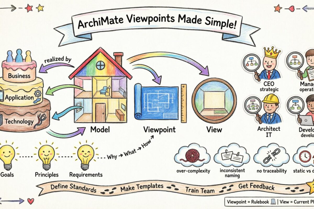 Au-delà des bases : techniques avancées de point de vue ArchiMate pour les architectes en chef
