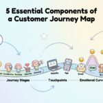 5 composants essentiels d’une carte du parcours client expliqués simplement