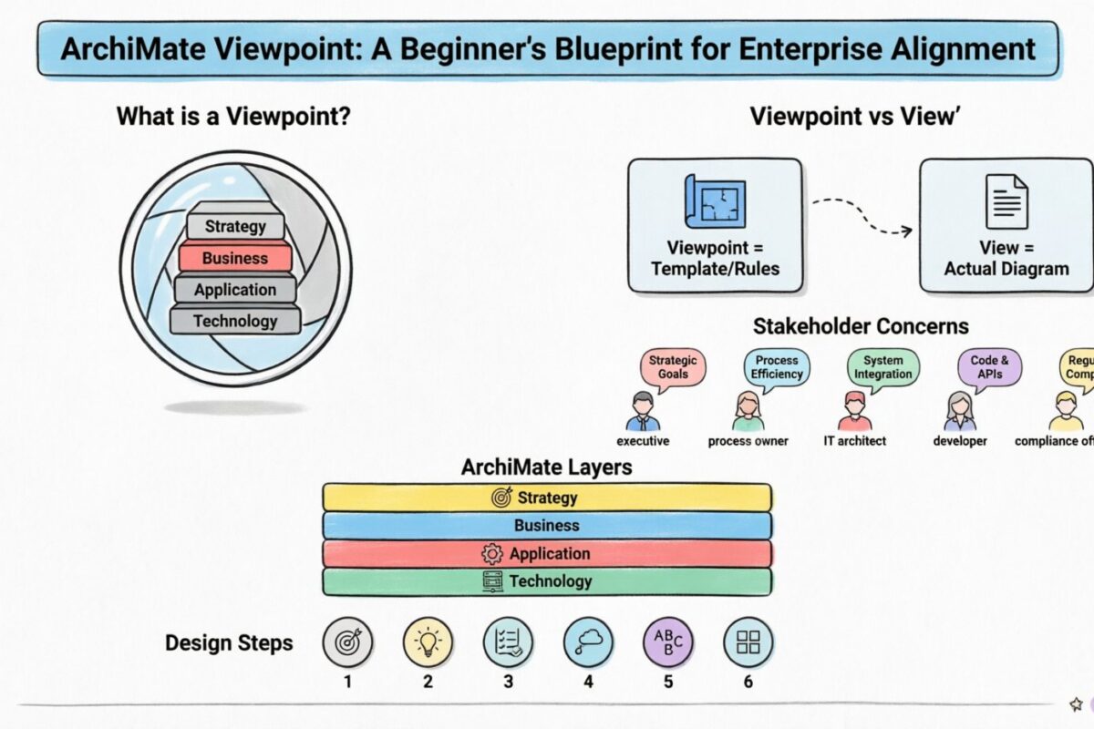 Point de vue ArchiMate : un plan de départ pour l’alignement des entreprises Point de vue ArchiMate : un plan de départ pour l’alignement des entreprises
