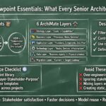 Essentiels des points de vue ArchiMate : Ce que tout architecte principal doit savoir maintenant