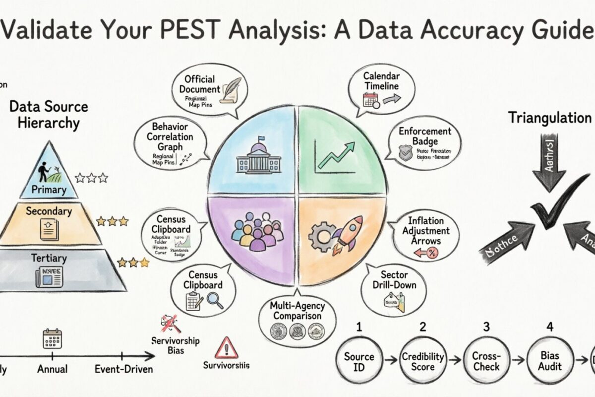 Validation : comment vérifier vos données d’analyse PEST pour une précision maximale Validation : comment vérifier vos données d’analyse PEST pour une précision maximale