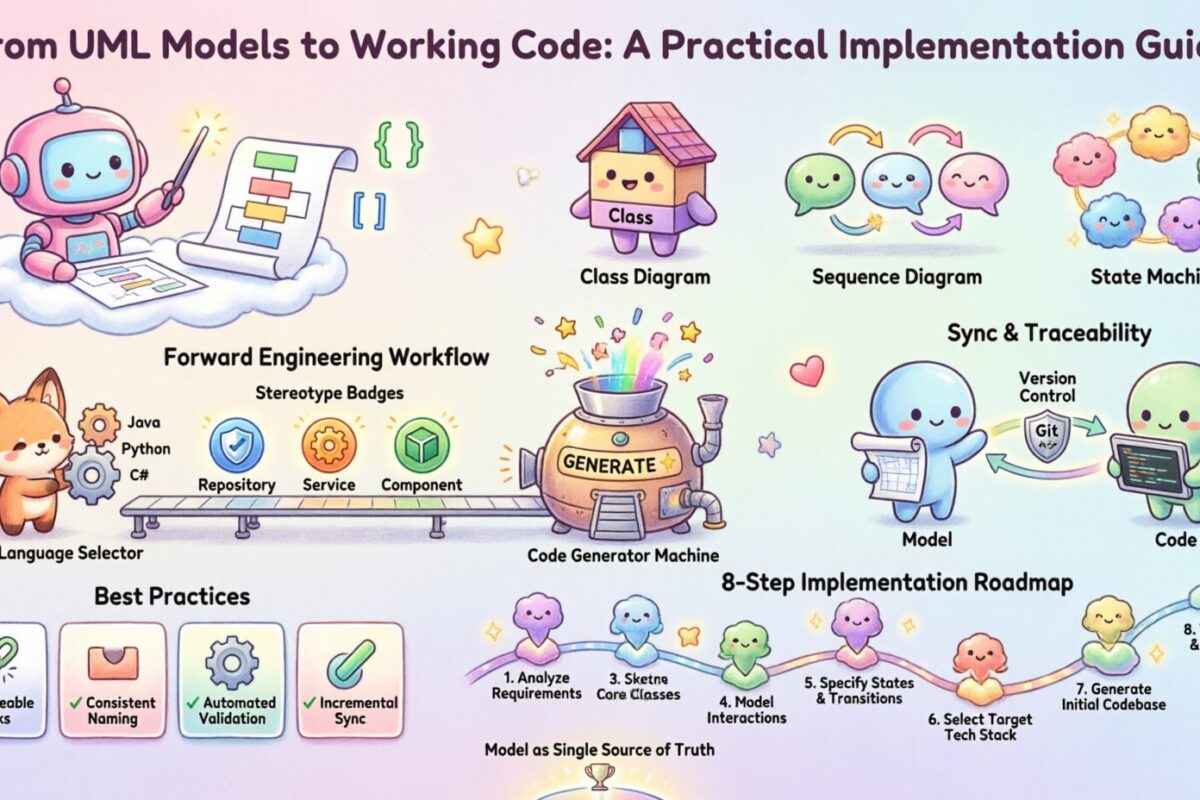 Dari Model UML ke Kode yang Berjalan: Panduan Implementasi Praktis