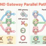 BPMNガイド：ANDゲートウェイを使用して並列パスをモデル化する方法