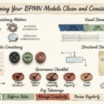 Utrzymywanie czystych i spójnych modeli BPMN