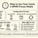 Przewodnik BPMN: Kiedy używać zdarzeń timera w modelach procesów