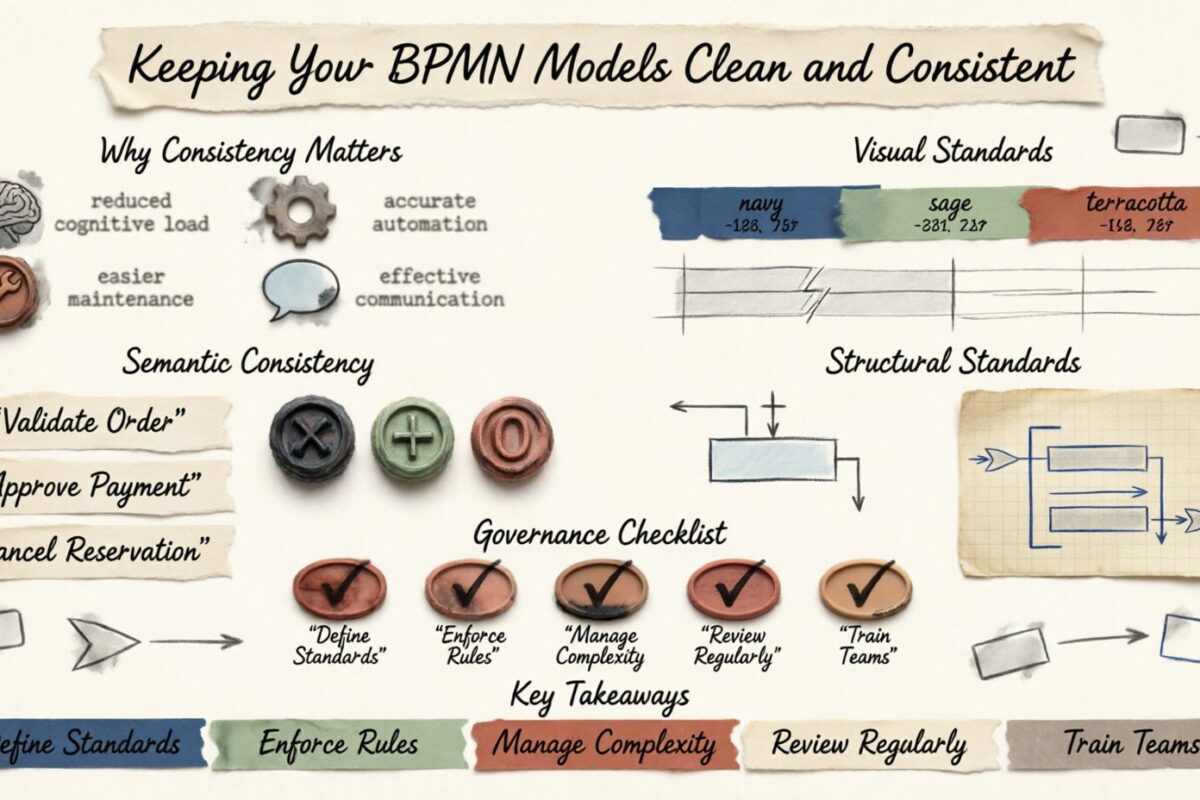 Mantendo seus Modelos BPMN Limpos e Consistentes