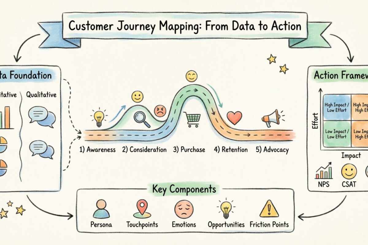 Mapeamento da Jornada do Cliente para Iniciantes: Transformando Dados em Insights Ações