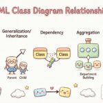 Como modelar relacionamentos em diagramas de classes UML: Associação, Herança, Dependência