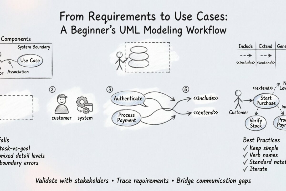 Do Requisitos aos Casos de Uso: Um Fluxo de Trabalho de Modelagem UML para Iniciantes