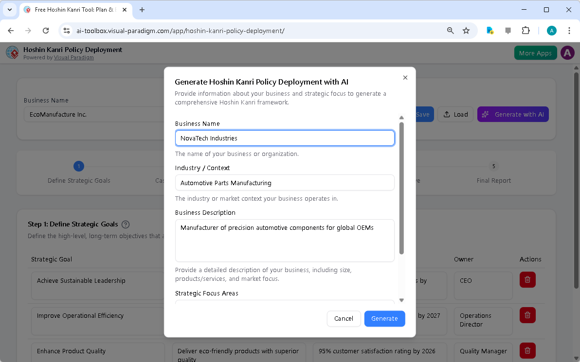 Creating a Strategic Roadmap for Automotive Manufacturing with AI