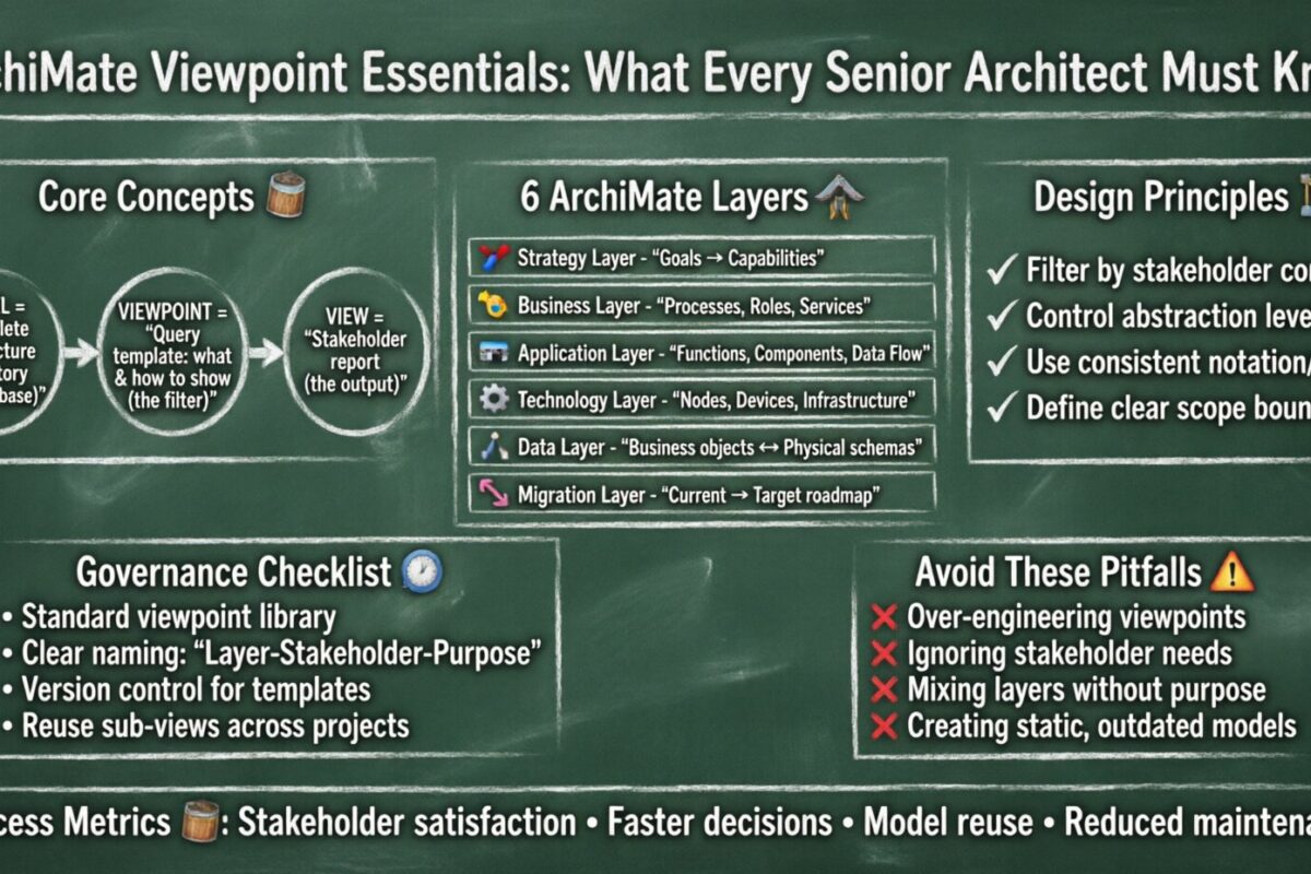 Archimate Viewpoint Essentials: What Every Senior Architect Must Know Now Archimate Viewpoint Essentials: What Every Senior Architect Must Know Now
