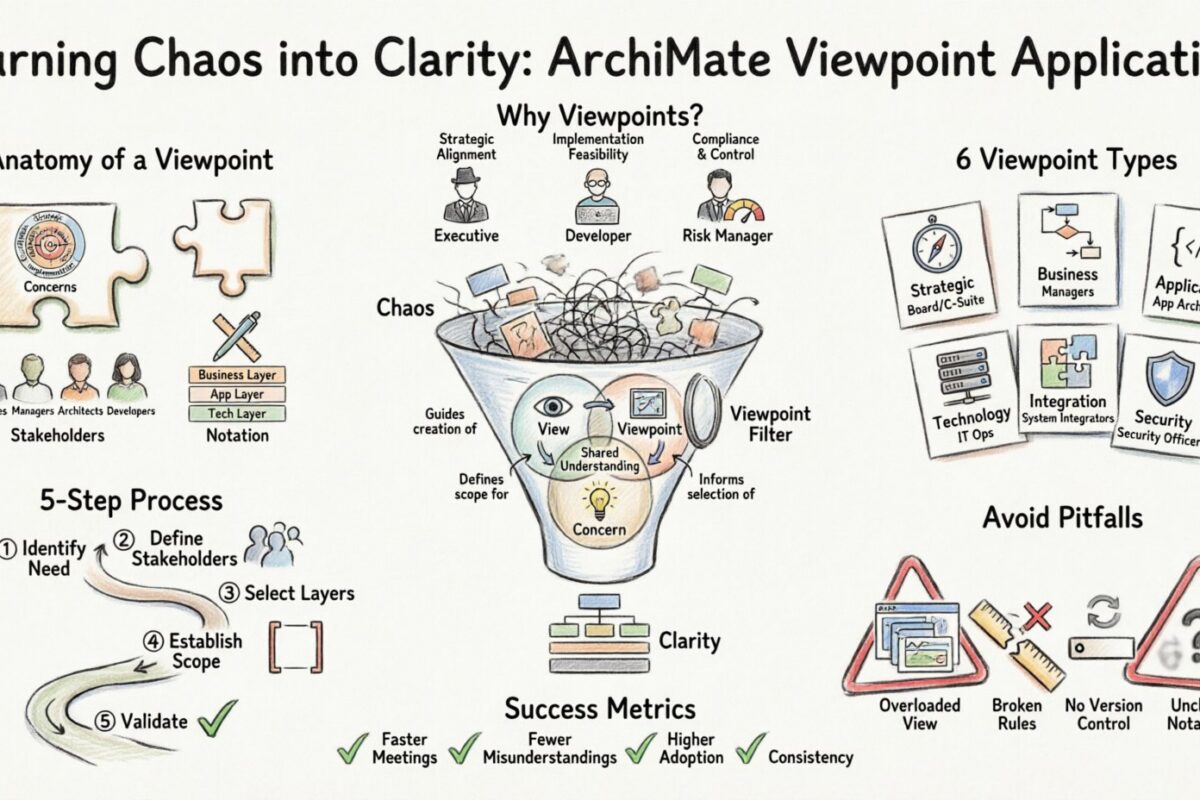 Turning Chaos into Clarity: A Practical Guide to ArchiMate Viewpoint Application Turning Chaos into Clarity: A Practical Guide to ArchiMate Viewpoint Application