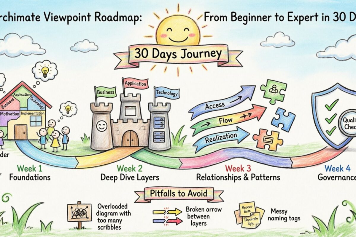 Archimate Viewpoint Roadmap: From Beginner to Expert in 30 Days