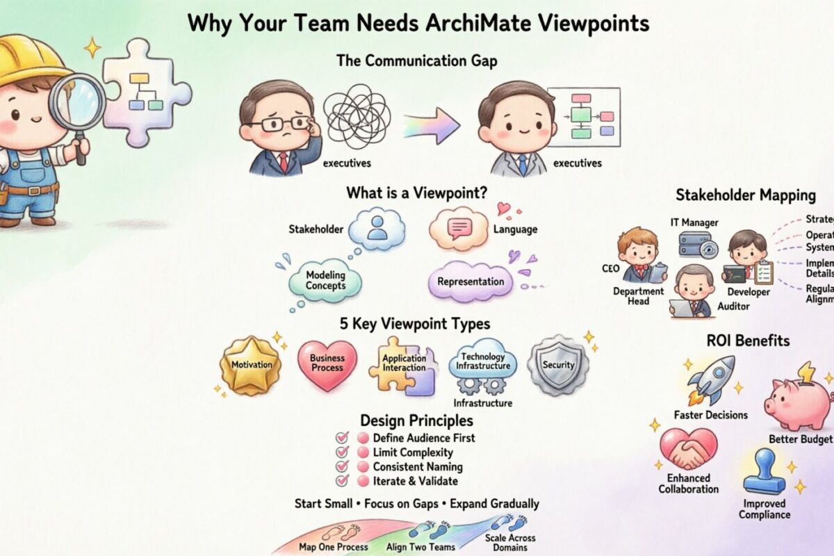 The Conversation: Why Your Team Needs More ArchiMate Viewpoints Today The Conversation: Why Your Team Needs More ArchiMate Viewpoints Today