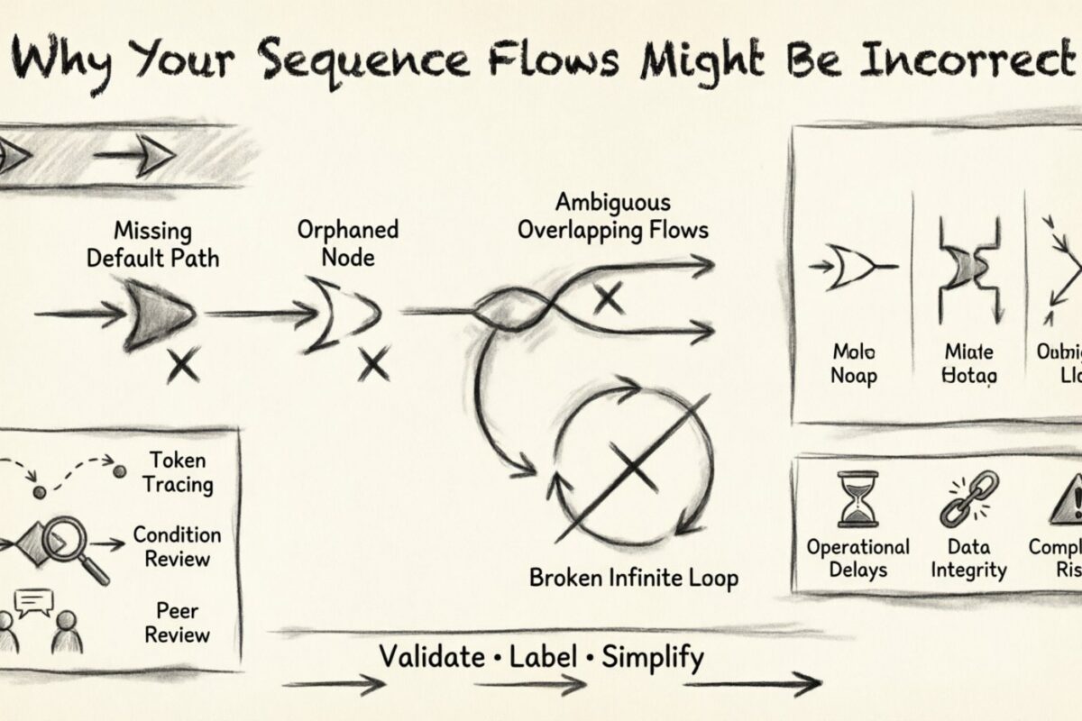 BPMN Guide: Why Your Sequence Flows Might Be Incorrect BPMN Guide: Why Your Sequence Flows Might Be Incorrect