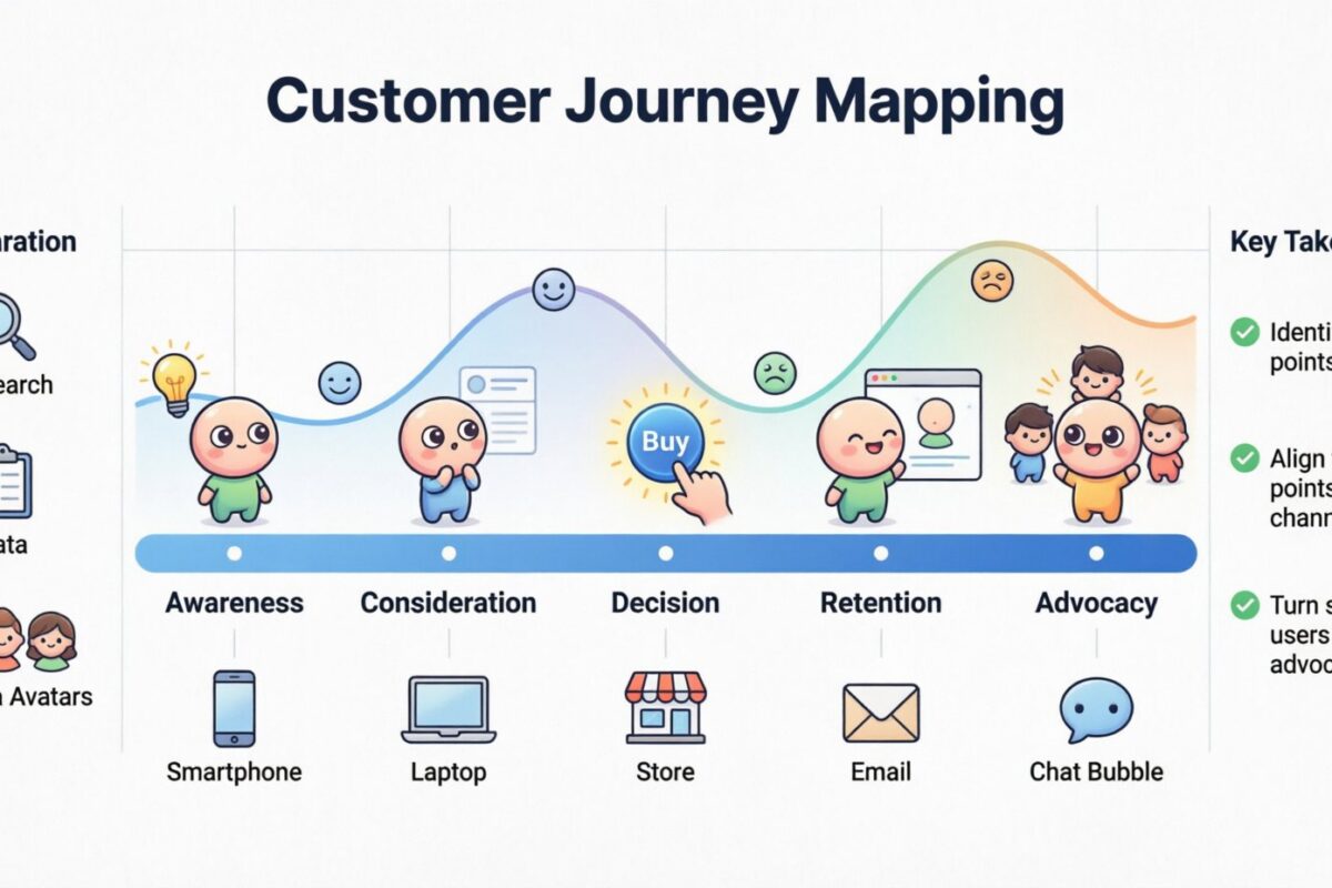Visualizing the Invisible: A Guide to Creating Clear Customer Journey Maps