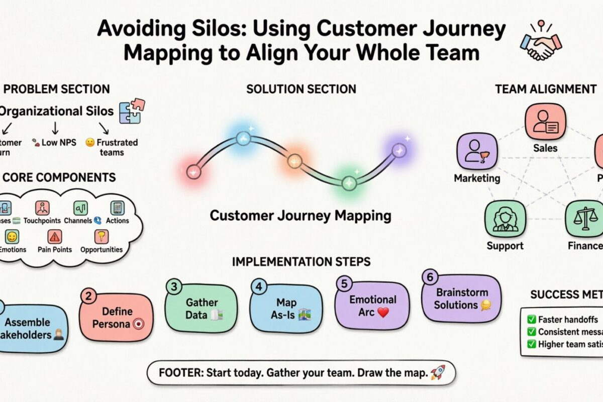Avoiding Silos: Using Customer Journey Mapping to Align Your Whole Team