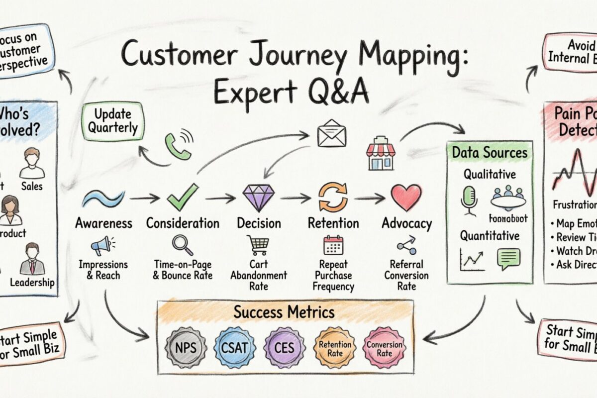 Q&A: Expert Answers to Your Most Pressing Customer Journey Mapping Questions
