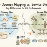 Customer Journey Mapping vs. Service Blueprinting: Key Differences for CX Professionals Customer Journey Mapping vs. Service Blueprinting: Key Differences for CX Professionals