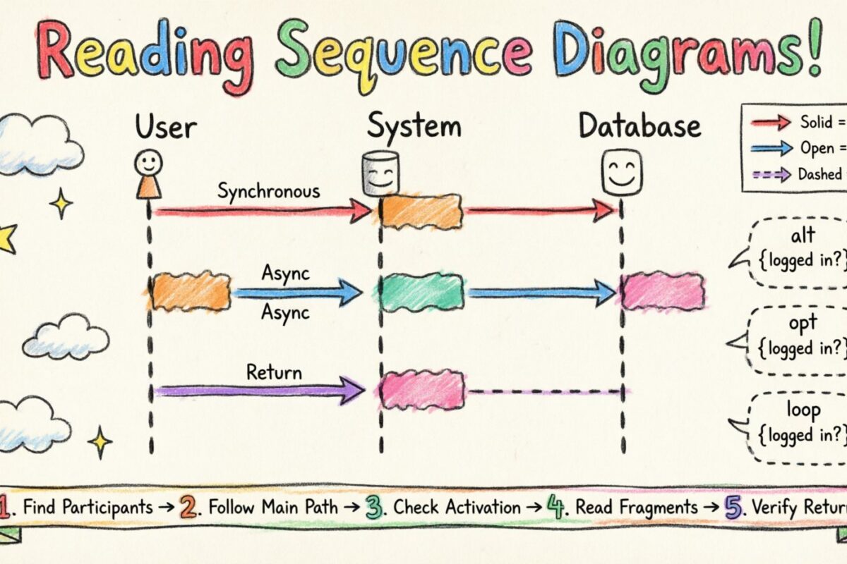 UML Guide – How to Read Sequence Diagrams: Messages, Lifelines, and Control Flow