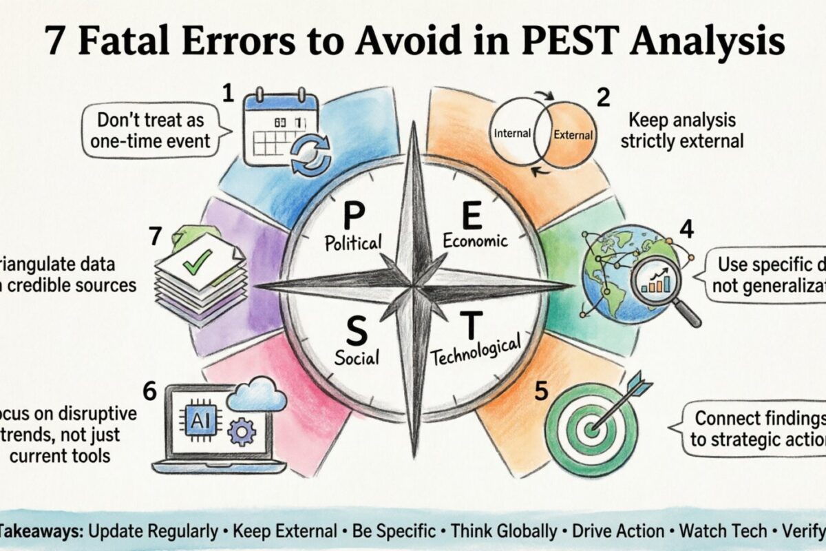 Common Mistakes: 7 Fatal Errors to Avoid When Doing a PEST Analysis