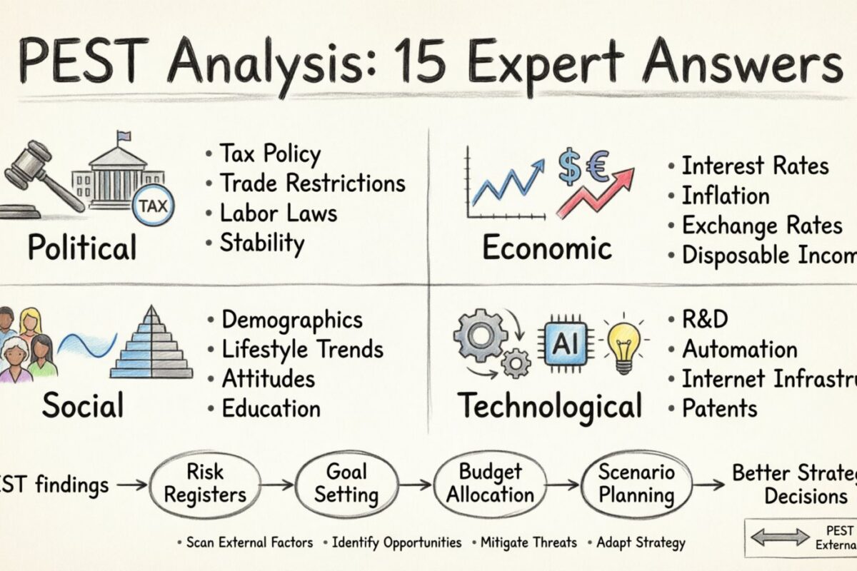 Q&A: 15 Expert Answers to Your Most Pressing PEST Analysis Questions