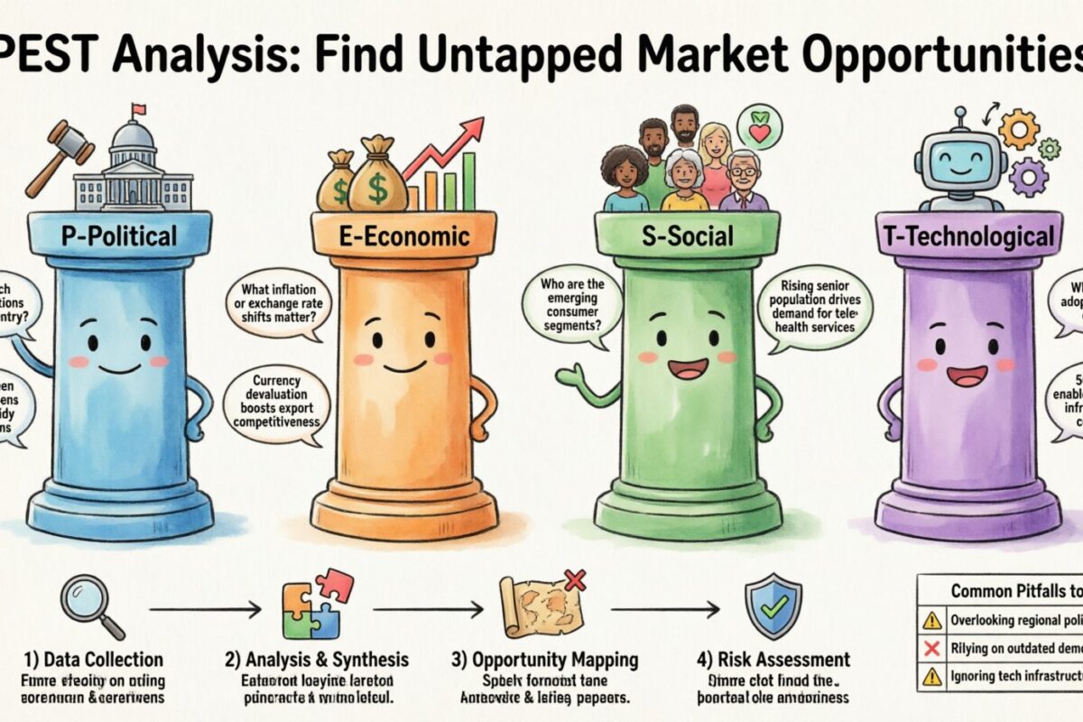 Growth Strategy: Leveraging PEST Analysis to Find Untapped Market Opportunities Growth Strategy: Leveraging PEST Analysis to Find Untapped Market Opportunities