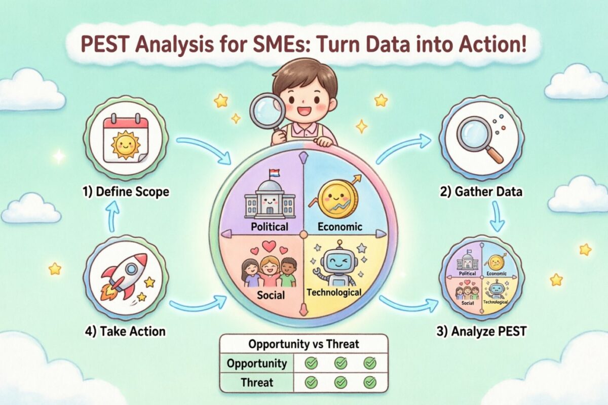 How-To: Turning Data into Action: A Practical PEST Analysis Guide for SMEs