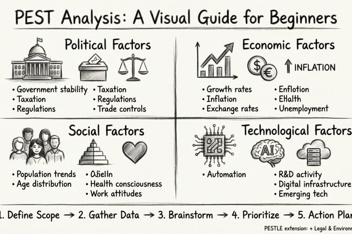 Tutorial: Learn PEST Analysis from Scratch: A Visual Guide for Beginners