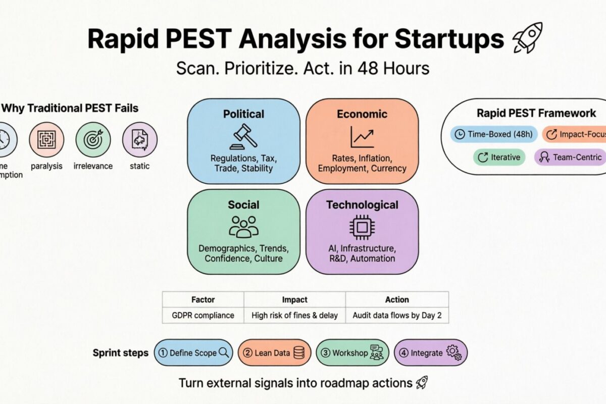 Speed Run: The Rapid PEST Analysis Method for Fast-Paced Startup Environments
