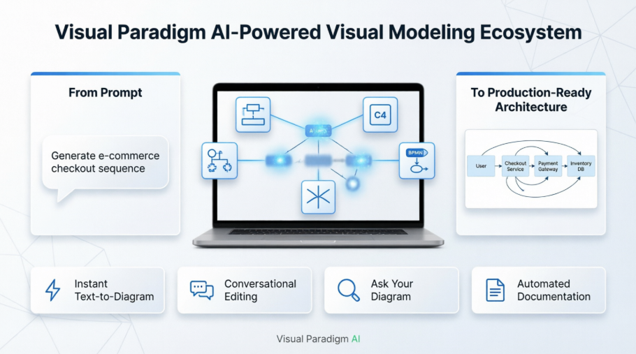 From Prompt to Prototype: How Visual Paradigm’s AI-Powered Visual Modeling Ecosystem Transforms Idea-to-Architecture Workflows